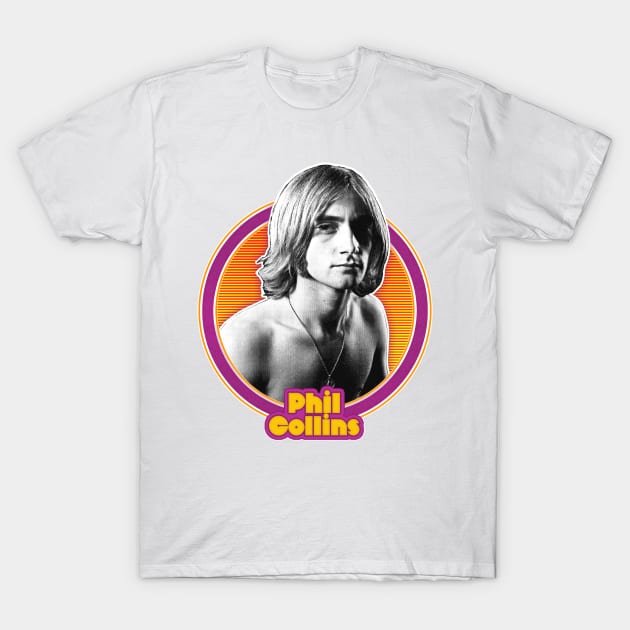 Phil Collins /// Retro 80s Fan Design T-Shirt by DankFutura